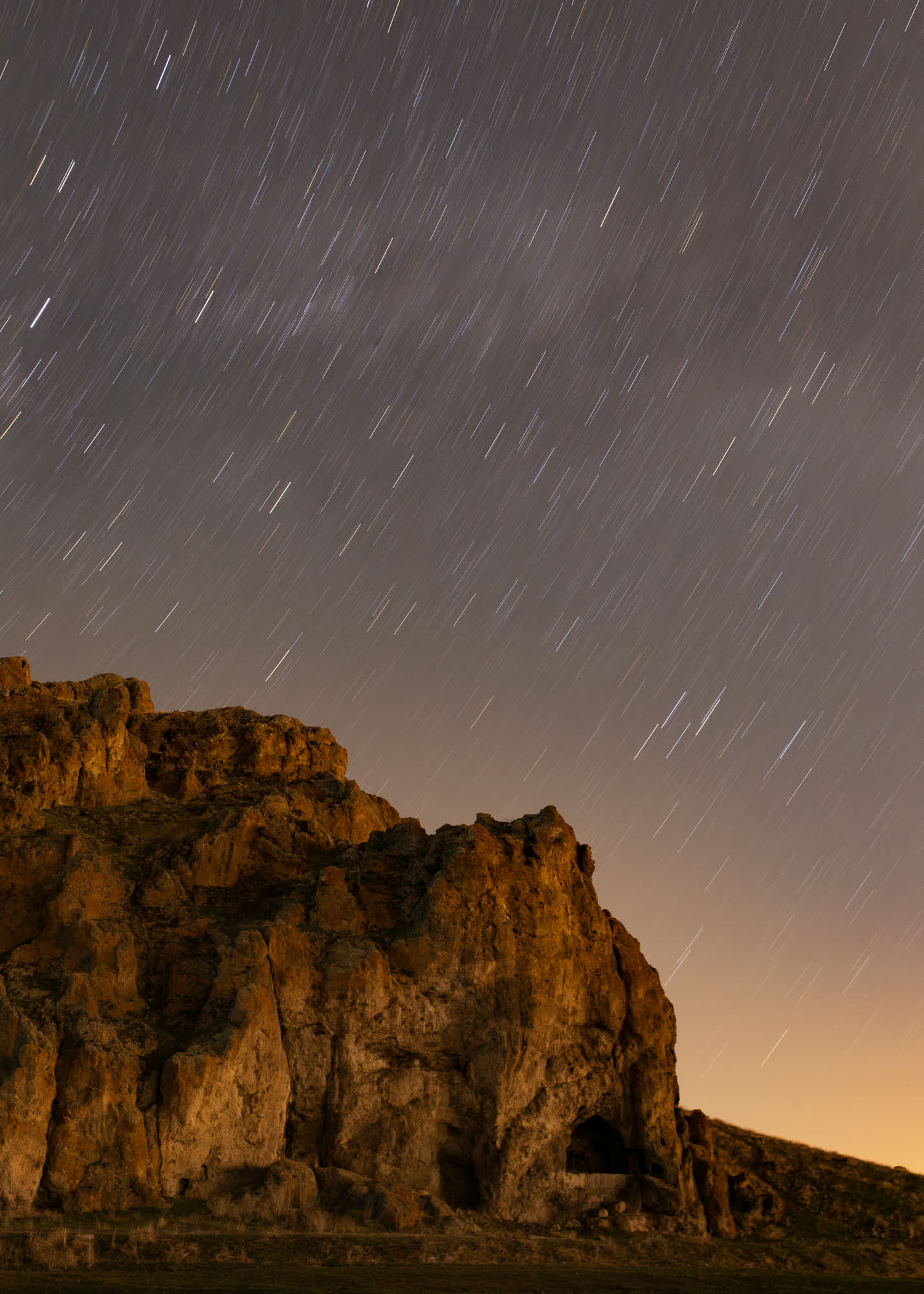 Kalor Tepe, Erzurum — nine-minute astro exposure